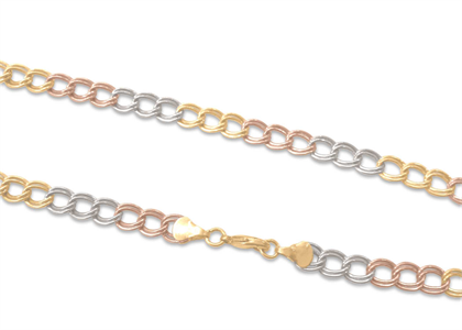 Tri Tone Plated | Mens Chains